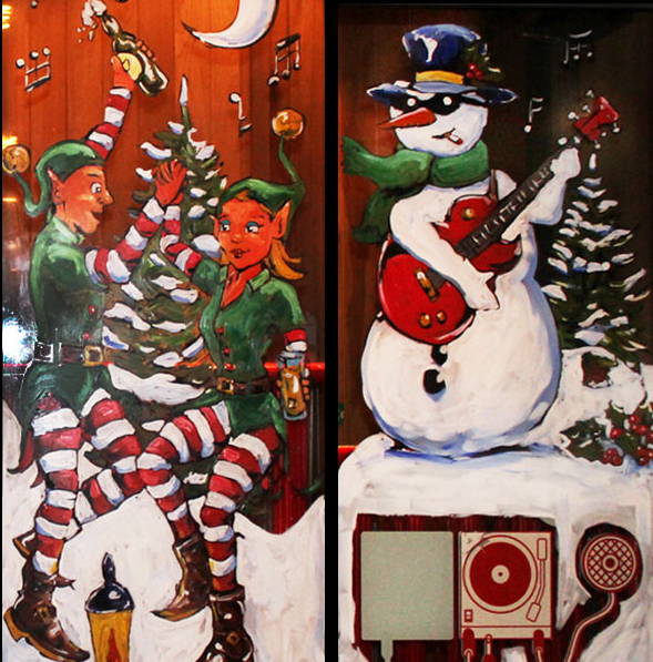 Rockin’ Christmas (Detail 2) – The Button Factory, Temple Bar, Dublin 2